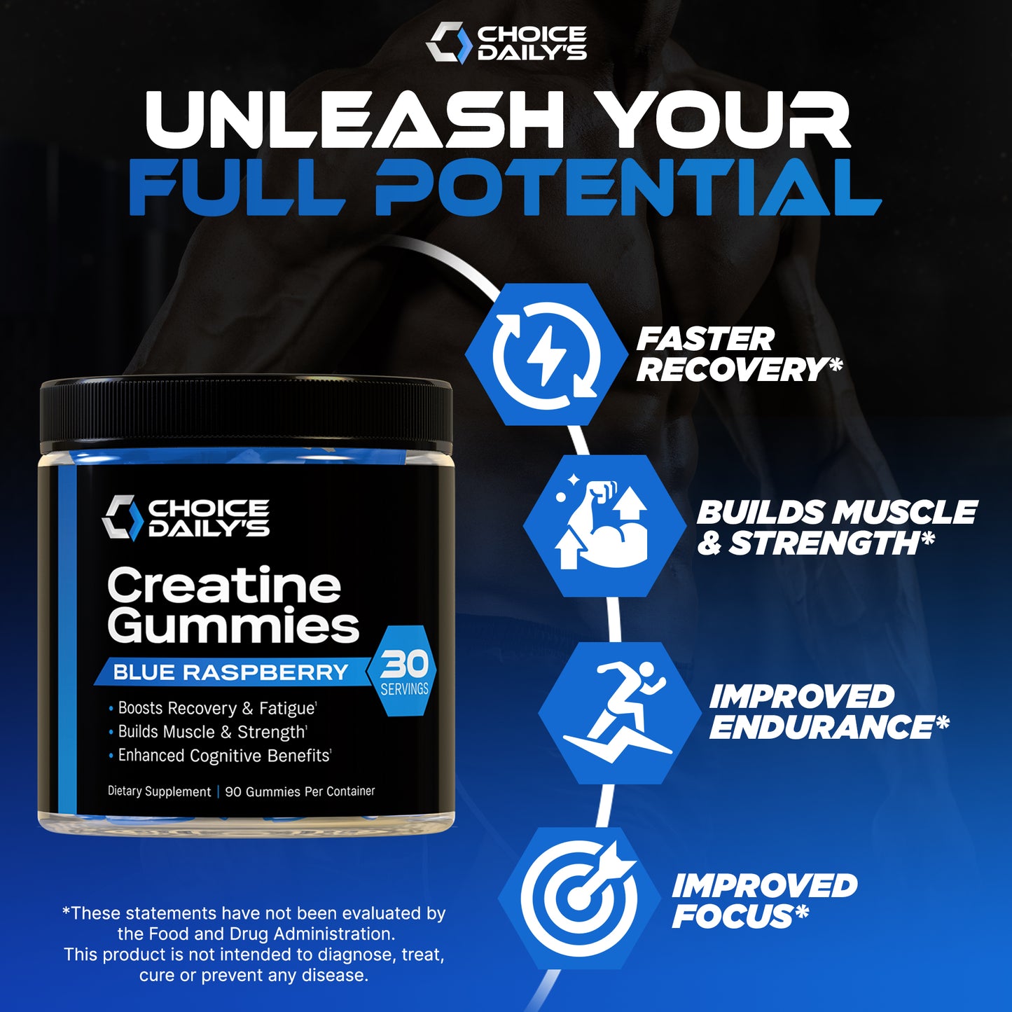 Choice Daily's Creatine Gummies