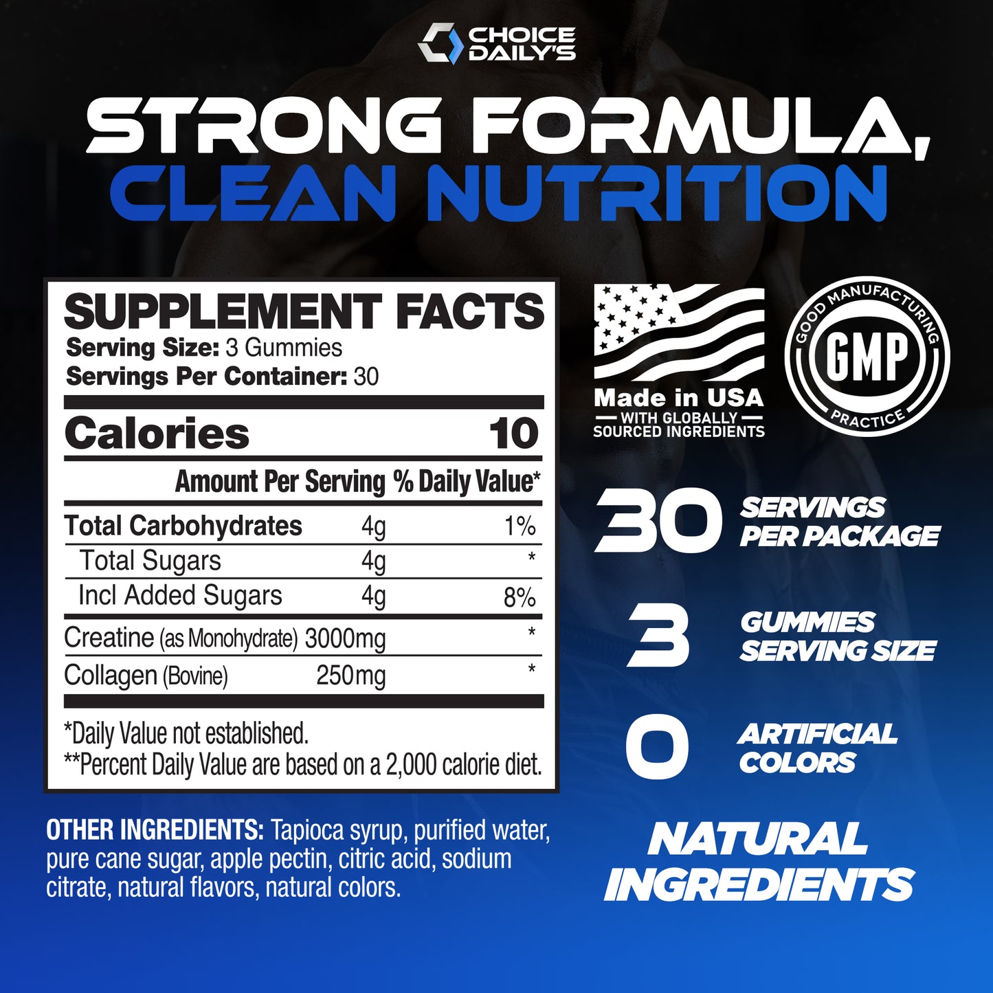 Choice Daily's Creatine Gummies