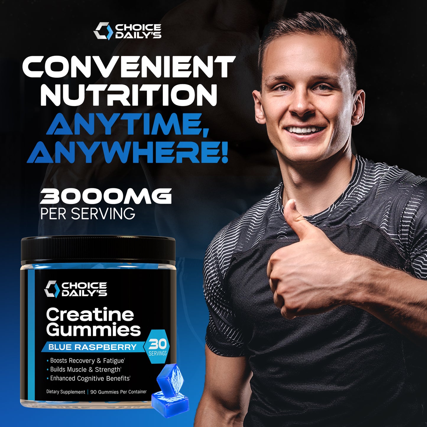 Choice Daily's Creatine Gummies